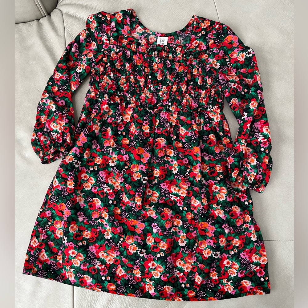 Girls 5T baby gap floral dress